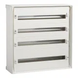 Распределительный шкаф Schneider Electric Prisma Pack, 96 мод., IP30, навесной, сталь, бежевая дверь
