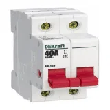Schneider Electric 17024DEK Выключатель-разъединитель ВН-102, 2P, 40 А
