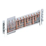 ШИНКА ГРЕБЕНЧАТАЯ 3П+H (NL1NL2NL3…(ШАГ9ММ)) 18 МОД.18ММ 80А РАЗРЕЗАЕМАЯ