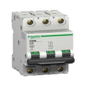 Автоматический выключатель Schneider Electric Multi9 3P 10А (C) 4.5кА (ШНАЙДЕР) Автоматический выключатель Schneider Electric Multi9 3P 10А (C) 4.5кА (ШНАЙДЕР)
