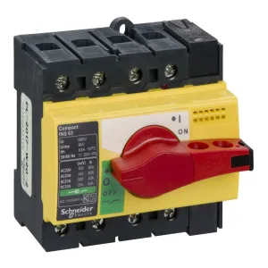 Рубильник Schneider Electric Interpact INS 63А 4P, фронтальное исполнение (ШНАЙДЕР) Рубильник Schneider Electric Interpact INS 63А 4P, фронтальное исполнение (ШНАЙДЕР)