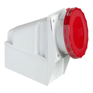 Schneider Electric 81182 розетка PratiKa настенная угловая 63 А 3P+E IP67 (ШНАЙДЕР) Schneider Electric 81182 розетка PratiKa настенная угловая 63 А 3P+E IP67 (ШНАЙДЕР)