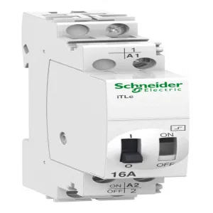 Schneider Electric iTLc A9C33811 - импульсное реле с центральным управлением 16 А, 1НО (ШНАЙДЕР) Schneider Electric iTLc A9C33811 - импульсное реле с центральным управлением 16 А, 1НО (ШНАЙДЕР)