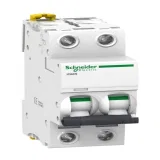 Schneider Electric Acti 9 автоматический выключатель iC60N, 2P, 2 А, характеристика C, 50 кА, A9F74202