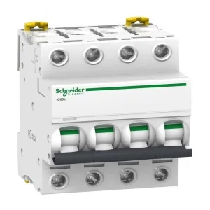 Автоматический выключатель Schneider Electric Acti9 4P 1А (C) 100кА (ШНАЙДЕР) Автоматический выключатель Schneider Electric Acti9 4P 1А (C) 100кА (ШНАЙДЕР)