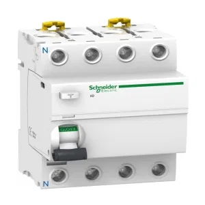 УЗО Schneider Electric Acti 9 iID 4P 100 А 100 мА (AC) A9R12491 (ШНАЙДЕР) УЗО Schneider Electric Acti 9 iID 4P 100 А 100 мА (AC) A9R12491 (ШНАЙДЕР)