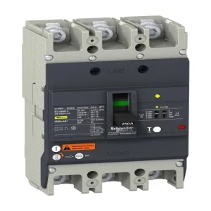 Силовой автомат Schneider Electric Easypact EZC 250, TM-D c диф защитой, 25кА, 3P, 200А (ШНАЙДЕР) Силовой автомат Schneider Electric Easypact EZC 250, TM-D c диф защитой, 25кА, 3P, 200А (ШНАЙДЕР)