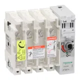 Schneider Electric GS2GB4 рубильник с предохранителем TeSys GS 63 А, 4P, BS
