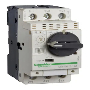 Силовой автомат для защиты двигателя Schneider Electric TeSys GV2 4А 3P, термомагнитный расцепитель, GV2P08TQ (ШНАЙДЕР) Силовой автомат для защиты двигателя Schneider Electric TeSys GV2 4А 3P, термомагнитный расцепитель, GV2P08TQ (ШНАЙДЕР)