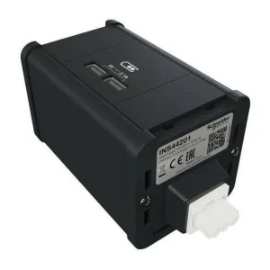 Unica System+ Блок 2xUSB типа A//A АНТРАЦИТ (ШНАЙДЕР) Unica System+ Блок 2xUSB типа A//A АНТРАЦИТ (ШНАЙДЕР)