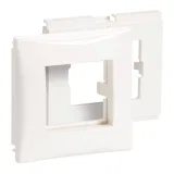 Schneider Electric ISM15400 суппорт с рамкой 1×45 для кабель-канала Ultra белый