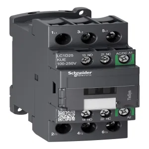 КОНТАКТОР D 3P AC3 440В 25A, КАТУШКА УПР. 100-250В AC/DC, ЗАЖИМ ПОД ВИНТ (ШНАЙДЕР) КОНТАКТОР D 3P AC3 440В 25A, КАТУШКА УПР. 100-250В AC/DC, ЗАЖИМ ПОД ВИНТ (ШНАЙДЕР)