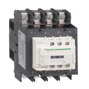 Контактор Schneider Electric TeSys LC1D 4P 80 A 400/220 В DC, LC1DT80A6MD (ШНАЙДЕР) Контактор Schneider Electric TeSys LC1D 4P 80 A 400/220 В DC, LC1DT80A6MD (ШНАЙДЕР)