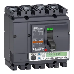 Силовой автомат Schneider Electric Compact NSX 250, Micrologic 5.2 E, 100кА, 4P, 160А (ШНАЙДЕР) Силовой автомат Schneider Electric Compact NSX 250, Micrologic 5.2 E, 100кА, 4P, 160А (ШНАЙДЕР)