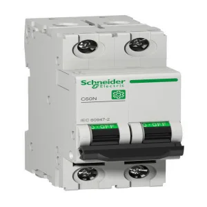 Автоматический выключатель Schneider Electric Multi9 2P 63А (B), M9F10263 (ШНАЙДЕР) Автоматический выключатель Schneider Electric Multi9 2P 63А (B), M9F10263 (ШНАЙДЕР)