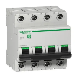 Автоматический выключатель Schneider Electric Multi9 4P 4А (B), M9F10404 (ШНАЙДЕР) Автоматический выключатель Schneider Electric Multi9 4P 4А (B), M9F10404 (ШНАЙДЕР)
