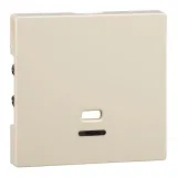 Schneider Electric Merten System M MTN3380-0344 Центральная плата с окошком для светового индикатора, кремово-белая