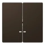 Schneider Electric MTN3420-6052, двойная клавиша для выключателя, мокко