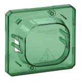 Schneider Electric Merten System M MTN3900-0000 крышка для защиты выключателя и розетки от загрязнения, зелёная