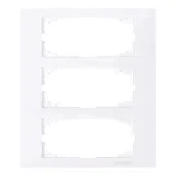 Schneider Electric MTN4030-3625 - рамка 3-постовая, бриллиантовый белый, Merten M-Pure