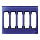 Schneider Electric MERTEN M-ELEGANCE, сапфир, рамка на 5 постов MTN4050-3278