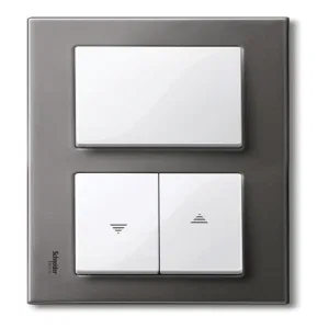 Schneider Electric MTN432419, клавиша для жалюзийного выключателя, полярно-белая (ШНАЙДЕР) Schneider Electric MTN432419, клавиша для жалюзийного выключателя, полярно-белая (ШНАЙДЕР)