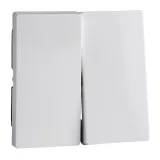 Schneider Electric Merten System M MTN432525 - клавиша двойная, активно-белый