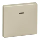 Schneider Electric MTN438044 — клавиша с индикатором, бежевый глянцевый