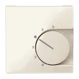 Schneider Electric MERTEN SYSTEM M: накладка на терморегулятор, кремово-белый глянцевый MTN534744