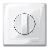 Schneider Electric Merten System M накладка на регулятор частоты вращения MTN567219, белый