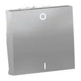 Schneider Electric UNICA MODULAR NU326230, выключатель 1-клавишный, скрытый монтаж, алюминий