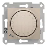 Schneider Electric SDN2200968, светорегулятор поворотно-нажимной, 1000 ВА, титан