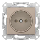 Розетка Schneider Electric SEDNA, скрытый монтаж, титан