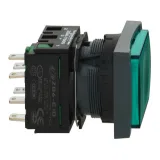 Кнопка Schneider Electric Harmony 16 мм, 24В, IP65, Зеленый