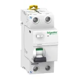 Schneider Electric Acti9 iID Устройство защитного отключения (УЗО) A9R44240, 2 полюса, 40 А, 300 мА, тип AC, электро-механическое, ширина 2 DIN-модуля
