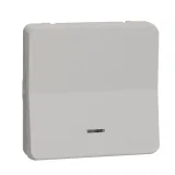 Schneider Electric MUR39127 — кнопочный выключатель с подсветкой, белый, IP55
